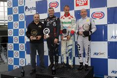 Gara 1 podio, Longhi Piero (Twister Italia,Formula 3 Dallara #3), Jorge Bas (TCR Motorsport,Tatuus FA 010 FPT CIFA #20), Giorgio Venica ( F 3 Dallara 308 F2IT #24) , CAMPIONATO ITALIANO FORMULA ACI CSAI ABARTH
