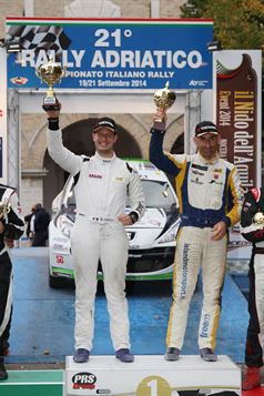 Renato Travaglia, Giacomo Ciucci; Cerimonia di Premiazione Trofeo Rally Terra TRT;, TROFEO RALLY TERRA