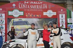 Giuseppe Dettori, Carlo Pisano (Skoda Fabia S2000 #6, Porto Cervo Racing), TROFEO RALLY TERRA