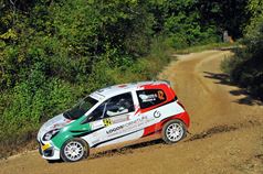Giacomo Matteuzzi, Marco Piazzini (Renault Twingo RS R R2B #42, Jag Sport), TROFEO RALLY TERRA