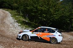 Gabriele Tognozzi, Francesco Pinelli (Subaru WRX N14 R R4 #23, Jolly Club), TROFEO RALLY TERRA